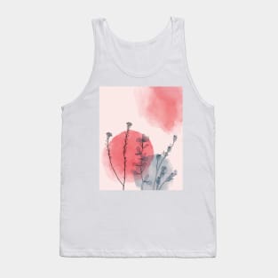 Little flowers and watercolor Tank Top